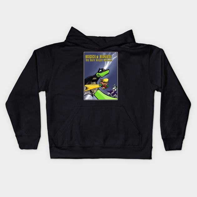 Batcecil and Beanyboy Kids Hoodie by Biomek